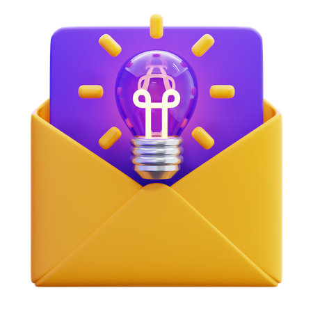 Inbox Innovation  3D Icon