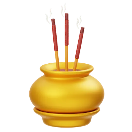 Incense  3D Icon
