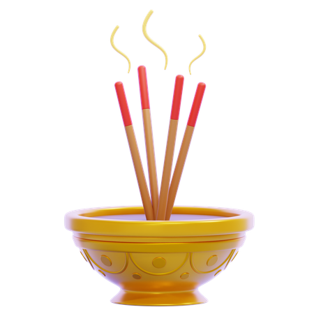 Incense  3D Icon