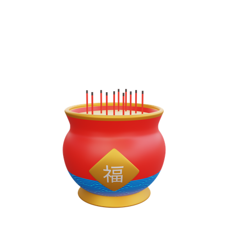 Incense  3D Icon