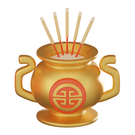 Incense  3D Icon