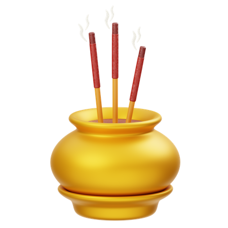 Incense  3D Icon