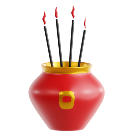 Incense  3D Icon