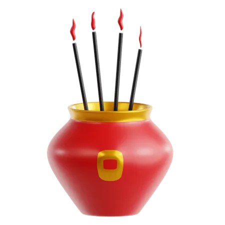 Incense  3D Icon