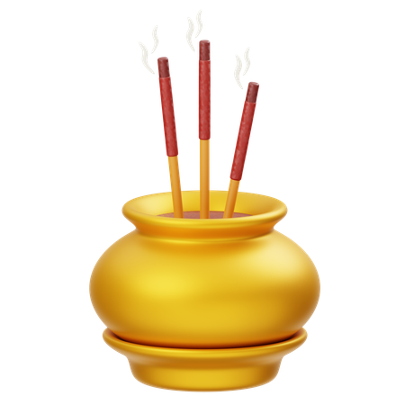 Incense  3D Icon