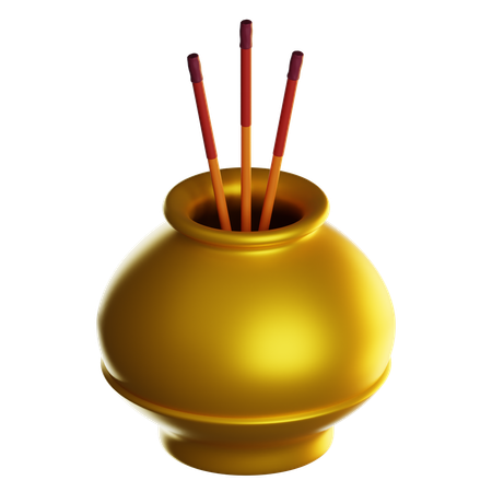 Incense  3D Icon