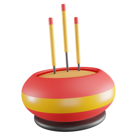 Incense Burner  3D Icon