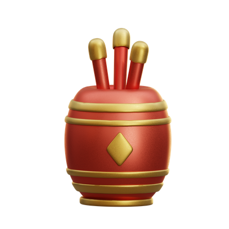 Incense Pot  3D Icon