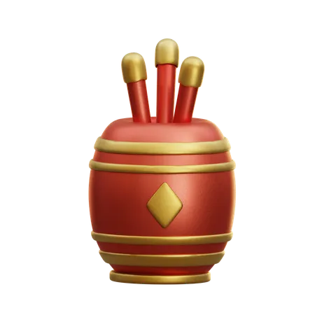 Incense Pot  3D Icon