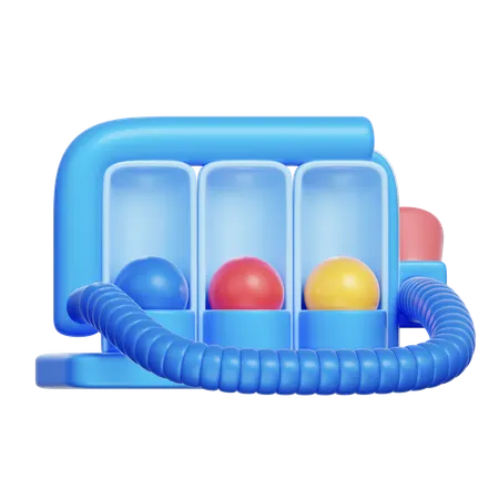 Incentive Spirometer  3D Icon