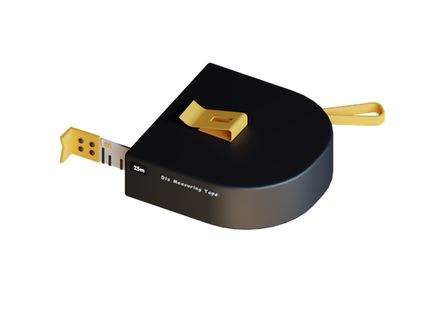 Inch Tape  3D Icon