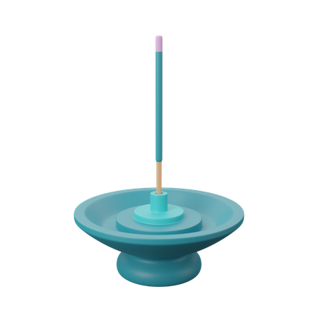 Incienso  3D Icon
