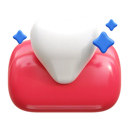 Dent incisive  3D Icon