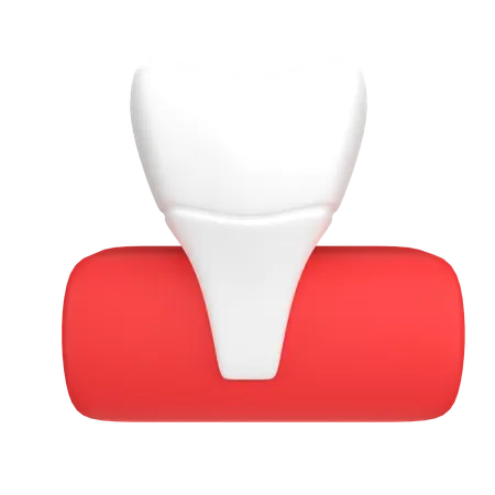 Incisor Tooth  3D Icon