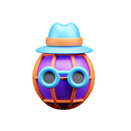 Incógnitas del navegador  3D Icon