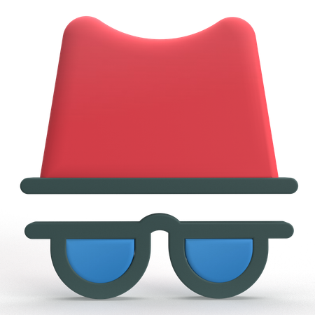 Incognito  3D Icon
