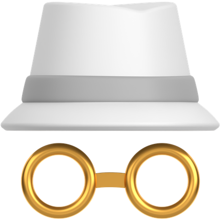 Incognito  3D Icon