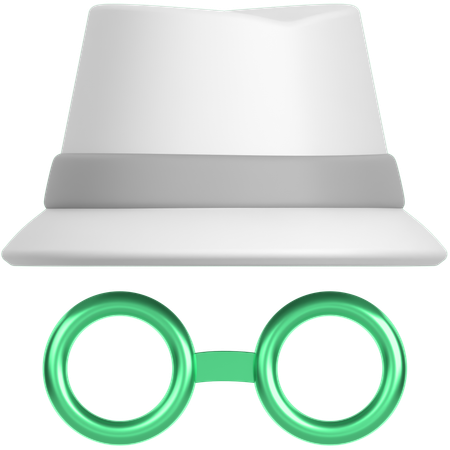 Incognito  3D Icon