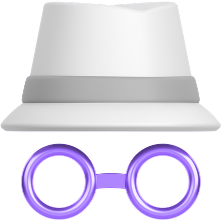Incognito  3D Icon