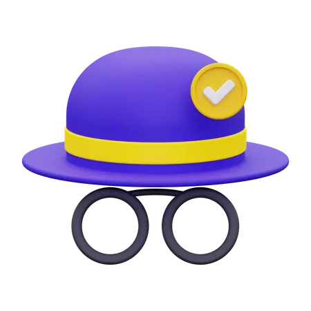 Incognito  3D Icon