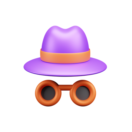 Incognito  3D Icon