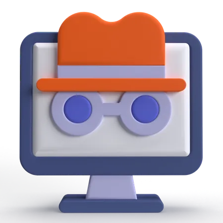 Incognito  3D Icon