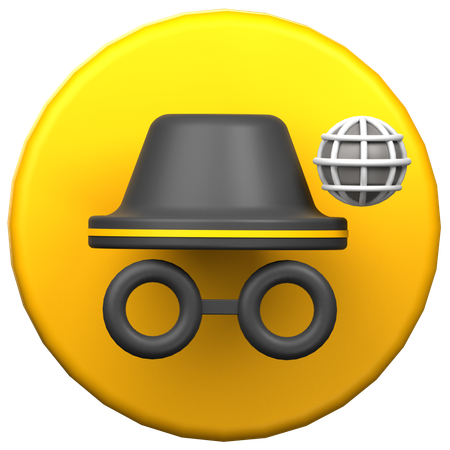 Incognito  3D Icon