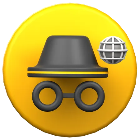 Incognito  3D Icon