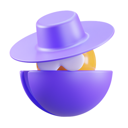 Incognito  3D Icon