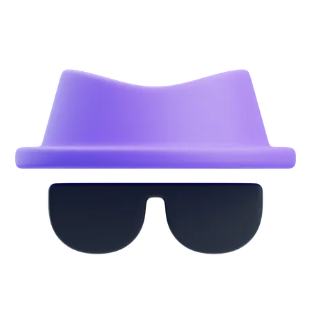 Incognito  3D Icon