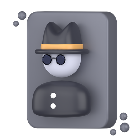 Incognito  3D Icon