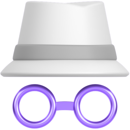 Incognito  3D Icon