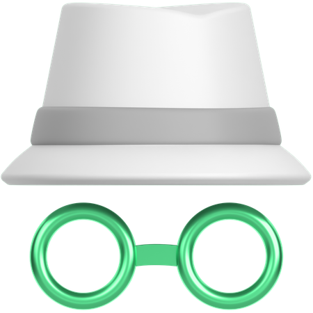 Incognito  3D Icon