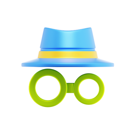 Incognito  3D Icon