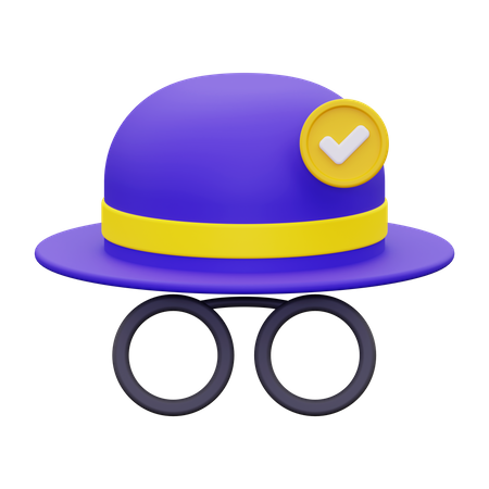 Incognito  3D Icon