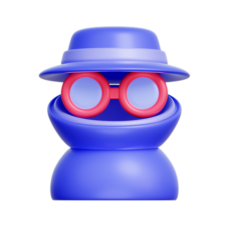 Incognito Mode  3D Icon