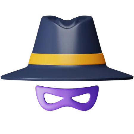 Incognito Mode  3D Icon