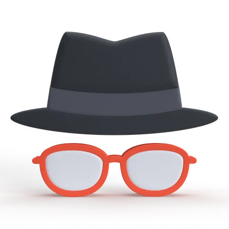 Incognito Mode  3D Icon