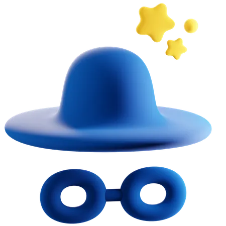 Incognito Mode  3D Icon