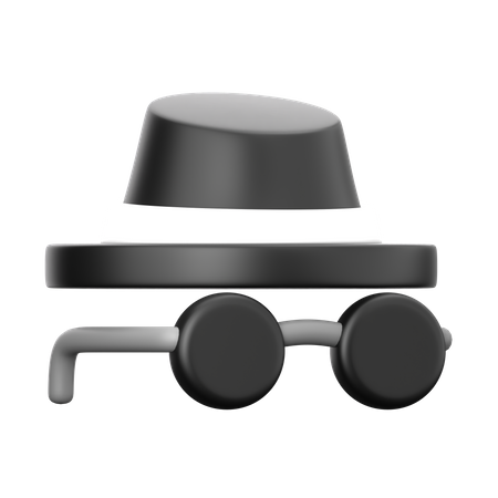 Incognito Mode  3D Icon
