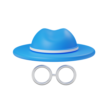 Incognito mode  3D Icon