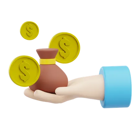 Income  3D Icon