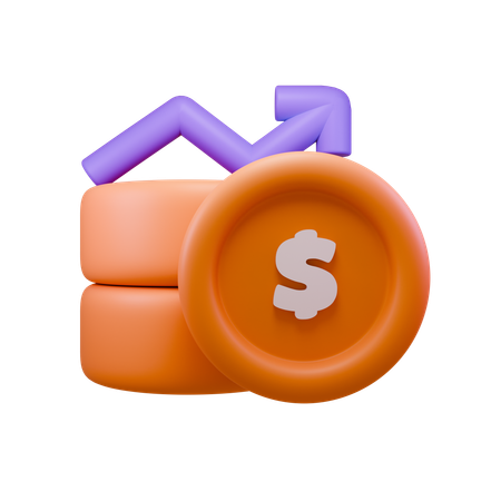 Income  3D Icon