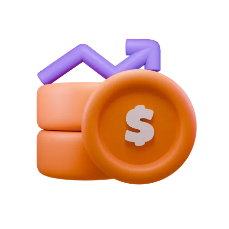 Income  3D Icon