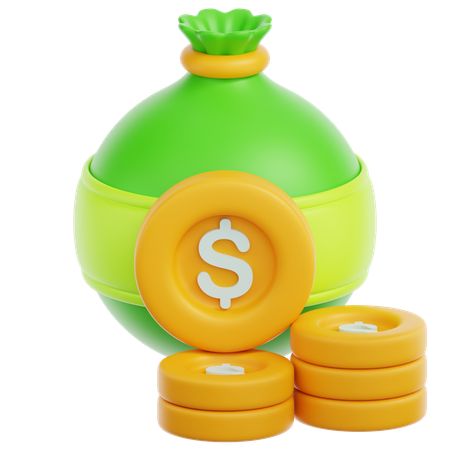 Income  3D Icon