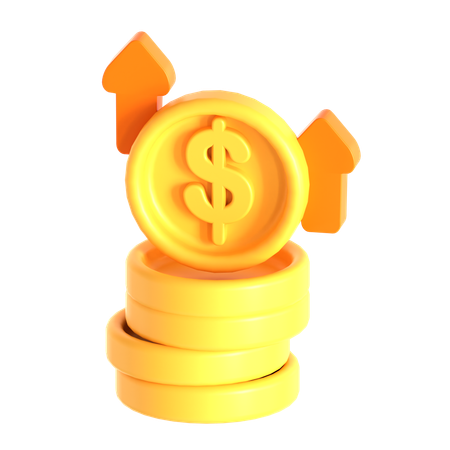 Income  3D Icon