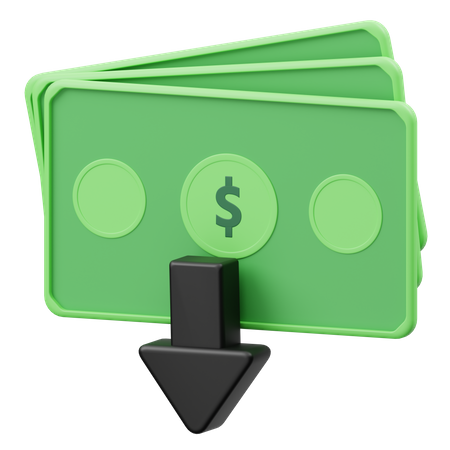 Income  3D Icon