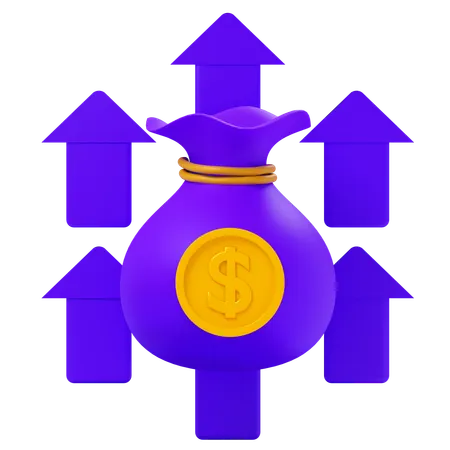 Income  3D Icon