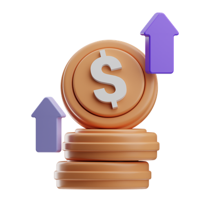 Income  3D Icon