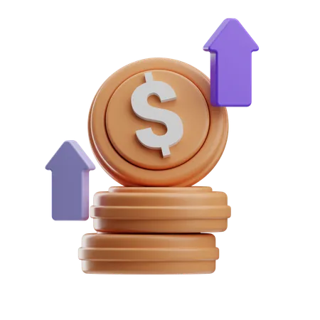 Income  3D Icon